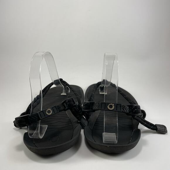 Xero Shoes Aqua Cloud Strappy Sandals Mens Size 13 Black Minimal Barefoot - Picture 4 of 9